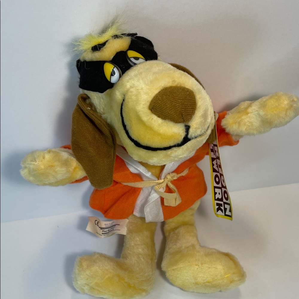 Cartoon Network Hong Kong Phooey Plush Dog ~11”